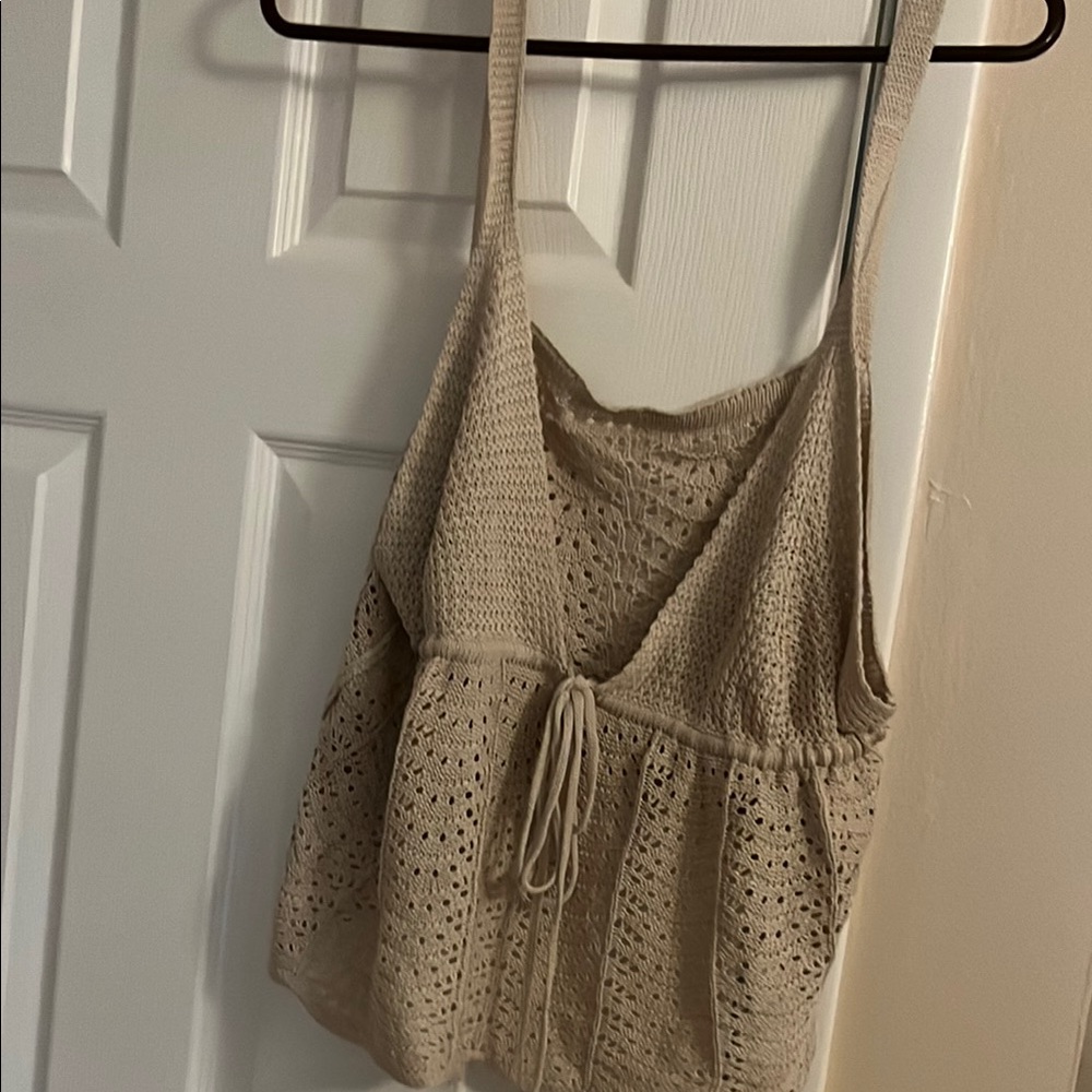 Plus size 3x Beige Knit Women's Top